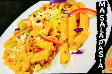 #MASAALA #PASTA RECIPE | #INDIAN STYLE MASAALA PASTA IN TELUGU SABITHA'S COOKING