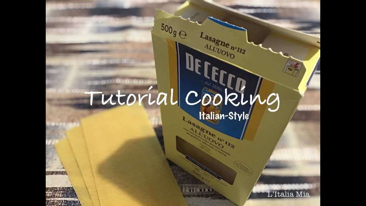 SUB | Tutorial Cooking Tomato | LASAGNA MyItalyLife 1080p60 SUB | Tutorial Cooking Tomato | LASAGNA MyItalyLife 1080p60