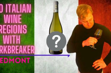 20 Italian Wine Regions with Corkbreaker - Piedmont
