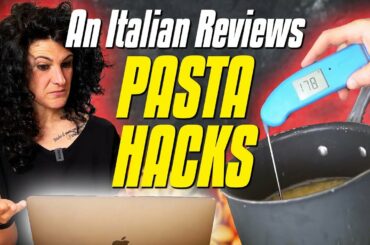 An Italian Reacts to PASTA HACKS | Testing & Reviewing Pasta Cooking Hacks