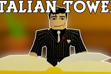 Italian Restaurant! [Tower Tycoon - Roblox]
