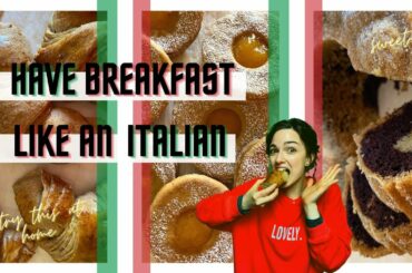 Typical *ITALIAN BREAKFAST* : 3 RECIPES to nail it at home