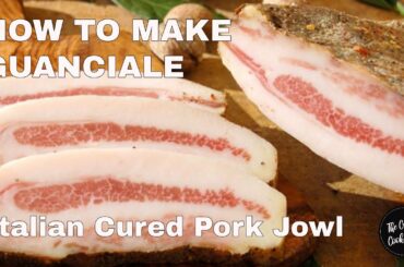 How to make Guanciale - traditional Italian cured meat - easy fool proof recipe
