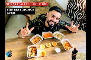 BEST Desi ITALIAN FOOD || BEST MOMOS || SURAJ ITALIAN FASTFOOD || LUDHIANA FOOD || FOOD 18