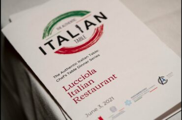 Authentic Italian Table - Chef's Table Dinner Series at Lucciola