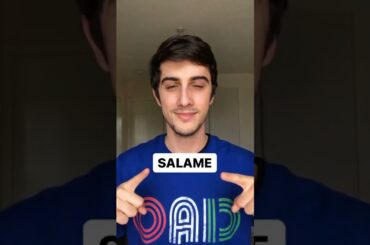 You're saying Italian Foods Wrong