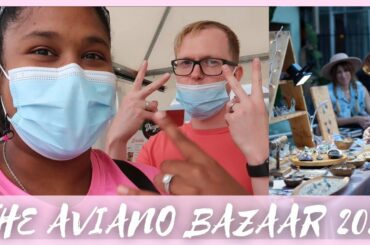 Shopping at the Aviano Primavera Bazaar - Life in Italy | VLOG