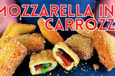 Italian Street Food - Mozzarella in Carrozza from Naples with Love!