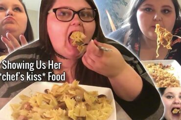 Amberlynn Reid Showing Us Her *chef's kiss* Food