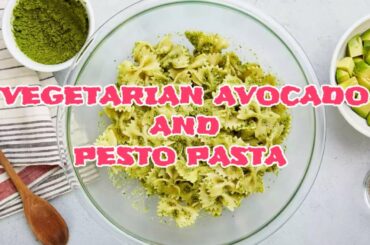 HOW TO PREPARE VEGETARIAN AVOCADO AND PESTO PASTA #pasta #italia #italy