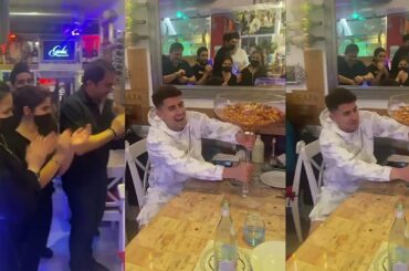 Jorginho congratulated by Italian restaurant in London after Champions League win