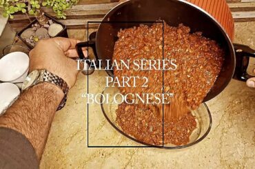 BOLOGNESE meat sauce | THE ITALIAN SERIES | EPISODE 2 | THE DOC THAT COOKS