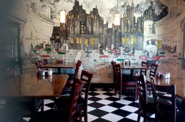 At an Italian restaurant