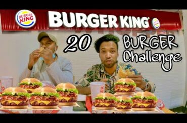 Burger challenge in Burger King | BR Italian Bangla