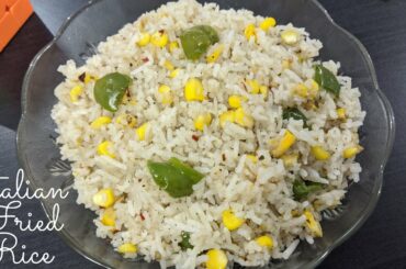 Italian Fried Rice | Best leftover rice recipe | Desi Italian Chinese fusion Recipe