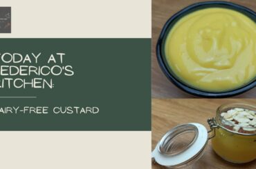 #11 Dairy-free custard [ASMR cooking, no talking]