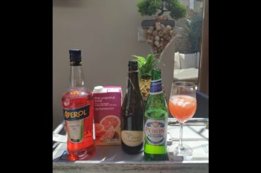 Getting Sloshed With Sonja making an Italian Summer Cocktail