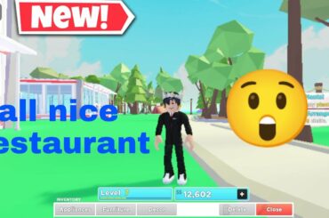 all nice restaurant in roblox!!(zarenpp)