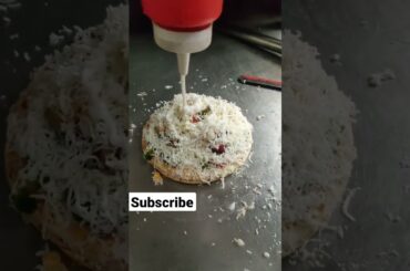 Veggies & Cheese loaded Pizza  || Street food #shorts