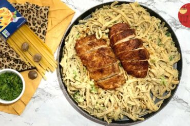 Chicken Alfredo Pasta Recipe | Broccoli Pasta | Cooking With Zara Adnan