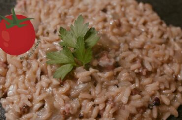 Risotto Radicchio e Gorgonzola | Risotto Radicchio with Gorgonzola | Easy Homemade Italian Recipe