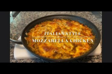 Slice Of Life: Italian Style Mozzarella Chicken #ChickenDinner #Homemade #EasySupper