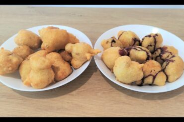 Italian CRESPELLE pancakes from NOTO town in Sicily - Sweet and salty version