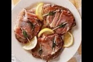SALTIMBOCA AN ITALIAN FAVOURITE
