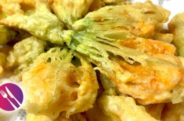 The fried appetizer Italians are crazy about! Fried Zucchini Flowers Recipe