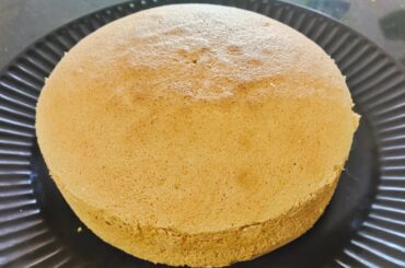 Oil Free 3 Ingredients Super Soft Italian Sponge Cake | Easy Tea Time Cake| No Oil No Baking Powder