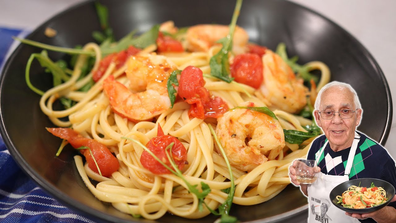 Linguine with Shrimp and Arugula Linguine with Shrimp and Arugula