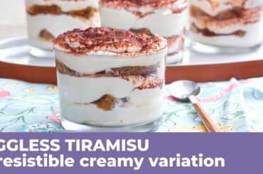 How to make a great EGGLESS TIRAMISU - Italian Eggfree Recipe
