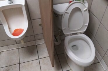 Italian Restaurant Men's Restroom