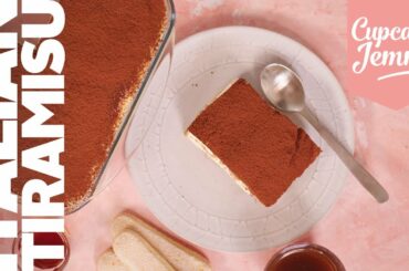 Perfect Recipe for Traditional Italian Tiramisu | Cupcake Jemma Channel