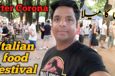 Italian food festival 2021 | Italian street food | Gullu vlogs