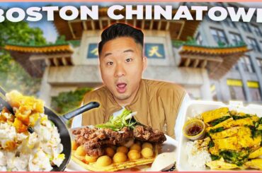 The BEST FOOD in BOSTON (Most UNDERRATED Chinatown!)