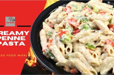 Creamy Mushroom Chicken Pasta Recipe | Chicken Pasta | Mushroom Pasta | Sameed Food World