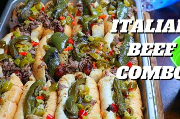 ITALIAN BEEF SANDWICH | HOW TO MAKE ITALIAN BEEF COMBO USING BESWOOD DELI SLICER YOUTUBE RECIPE 2021
