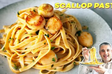 How to Make SCALLOP PASTA Like an Italian