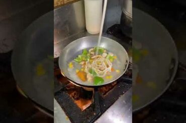 White sauce cheese loaded pasta #shorts #whitesaucepasta #cheesepasta #italianfood #cheeseloaded