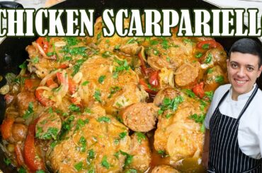 Chicken Scarpariello | Easy Italian Chicken Recipe for Dinner | Comfort Food by Lounging with Lenny