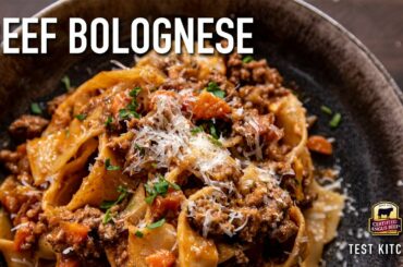 How to Make Classic Beef Bolognese | Ground Beef Recipe