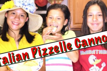 Italian Grandma's Authentic Cannoli Recipe Using Pizzelle Shells