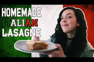 Real Homemade Italian Lasagne