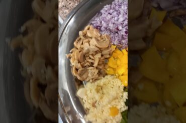 PREPARATION FOR INGREDIENTS OF RESOTTO ITALIAN FOOD...