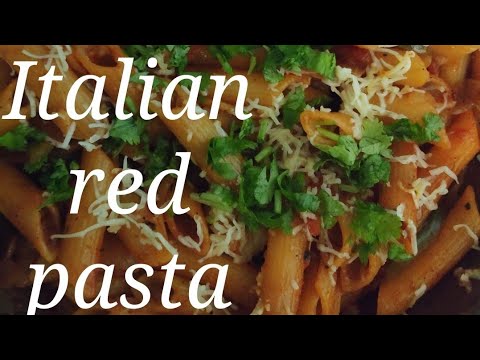 Red sauce pasta/Italian red pasta/homemade pasta sauce/no sauce pasta Red sauce pasta/Italian red pasta/homemade pasta sauce/no sauce pasta