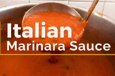 Italian Marinara Sauce Recipe