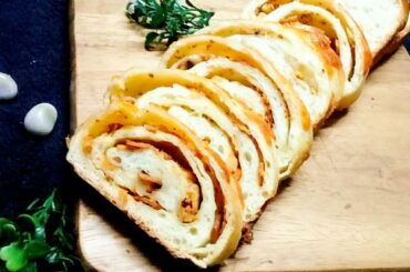 How To Make Pepperoni Bread | Italian Cheese Bread Recipe - Tumpa's Recipes