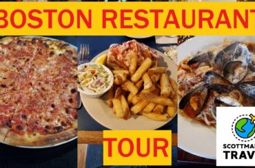 BEST RESTAURANTS IN BOSTON | Boston Restaurant Tour