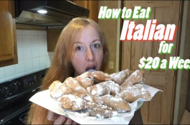 How to Eat Italian for $20 a Week | Extreme Ethnic Grocery Budget & Menu